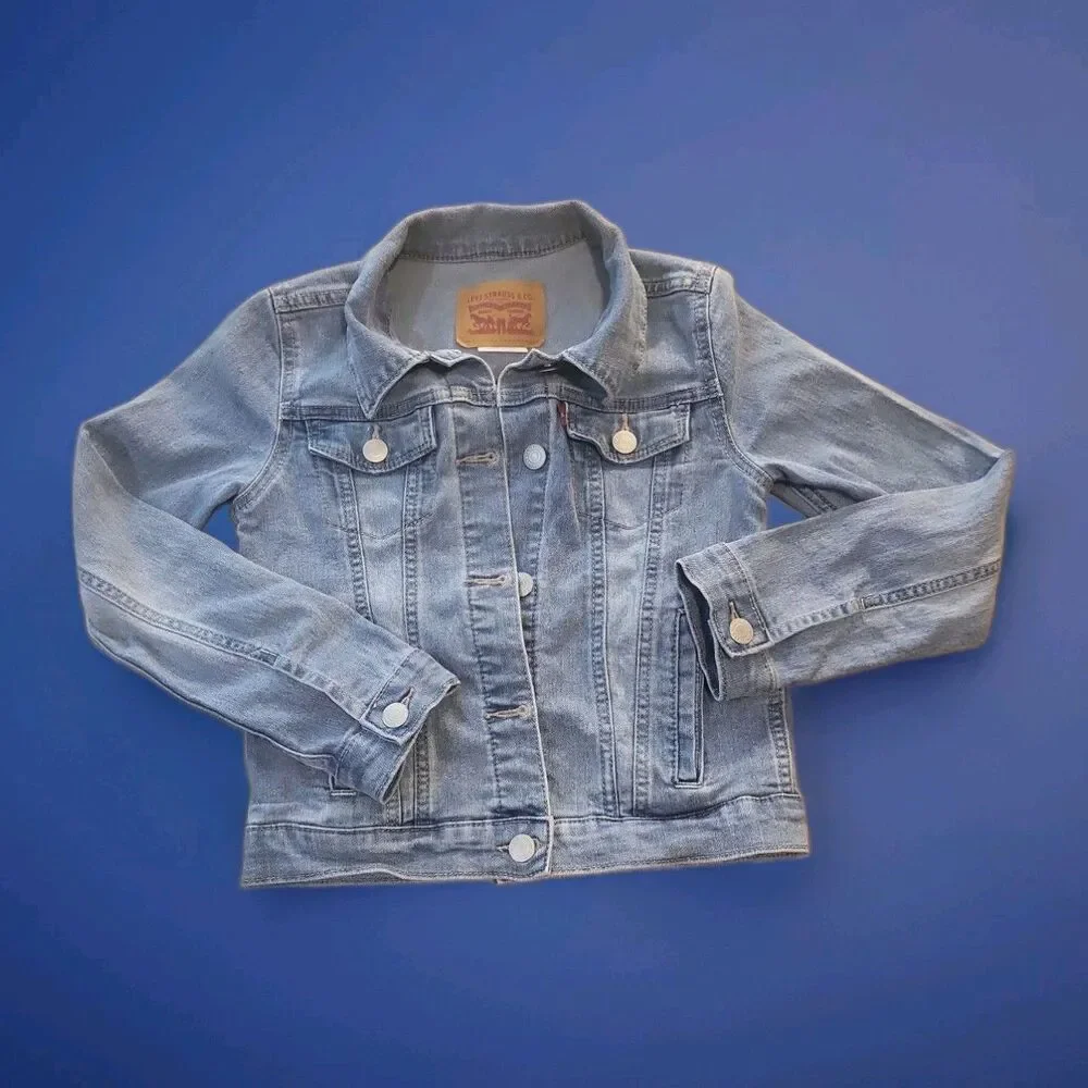 Levi's Kids Denim Jacket M (8) plus Guns N' Roses Graphic Tank Top LG